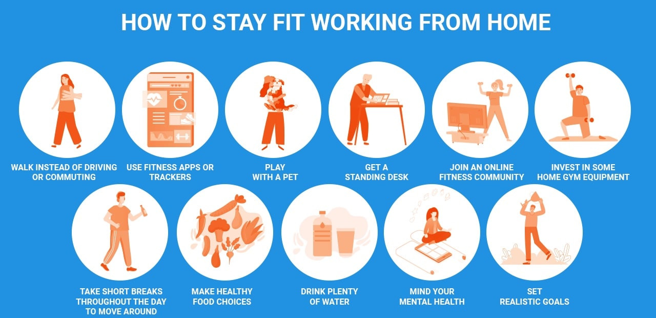 How to Support Your Health While Working from Home
